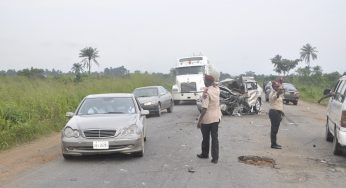 THREE DIE IN TRUCK ACCIDENT ALONG LAGOS-ABEOKUTA EXPRESSWAY