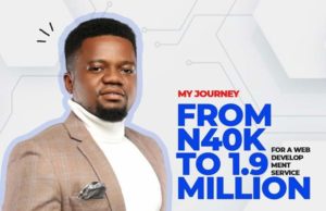 My Journey From 40k To 1.9M For A Web Development Service- Ayo Essien