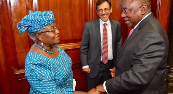 South African President Appoints Okonjo-Iweala Member SA Economic Advisory Council