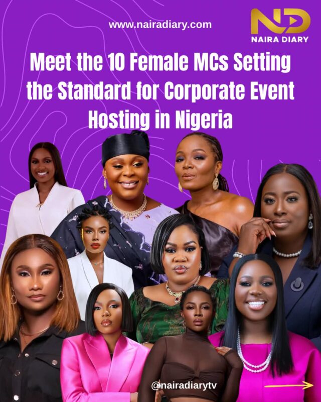 Top Female MCs and cooperate event hosts in Nigeria