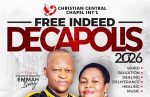 Christian Central Chapel International Announces “Free Indeed DECAPOLIS 2026” in Calabar with Archbishop Emmah Isong
